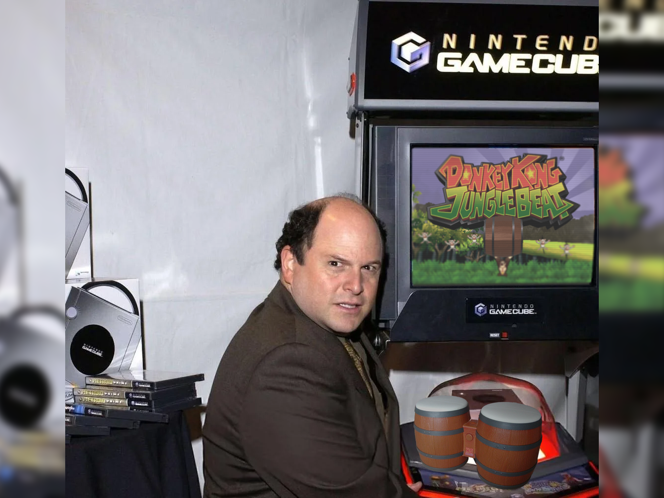 Jason Alexander Plays Donkey Kong Jungle Beat